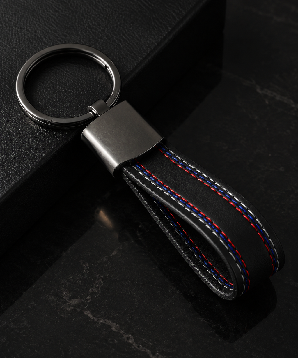 Porte clé en cuir